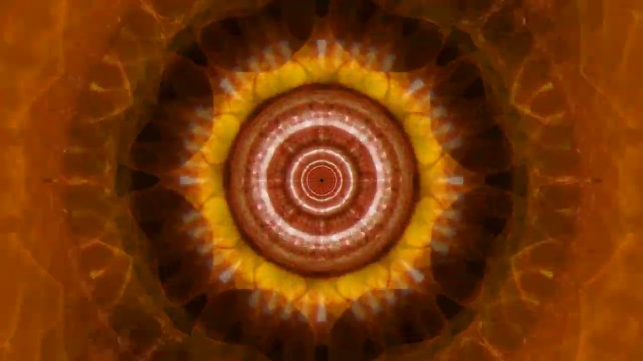 10 hours 4K UHD 60fps screensaver neon tunnel pink kaleidoscope vj loop