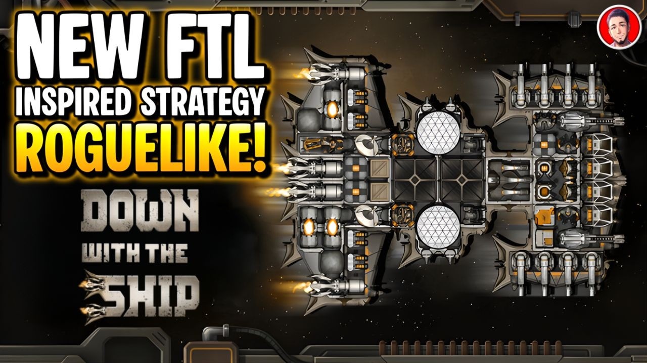 NEW FTL Inspired Strategy Roguelike with INSANE COMBOS! | Down With The Ship