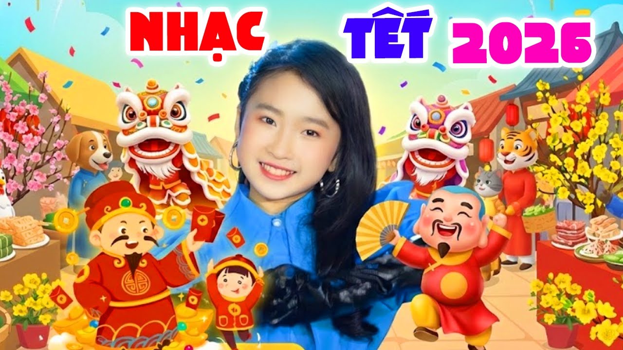 Tết Là Tết - Liên Khúc Nhạc Thiếu Nhi 2026 | Nhạc Xuân Sôi Động Cho Bé - Candy Ngọc Hà