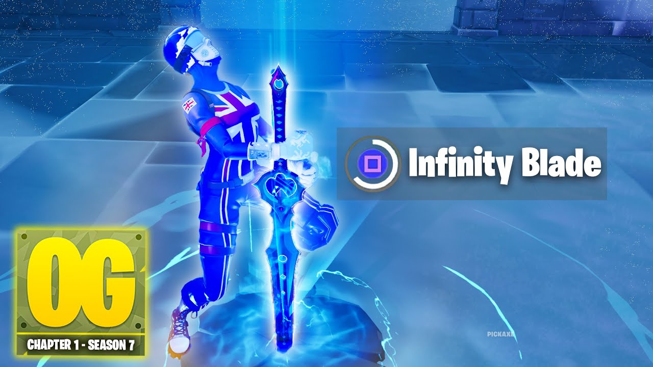 The Infinity Blade is BACK in Fortnite OG!