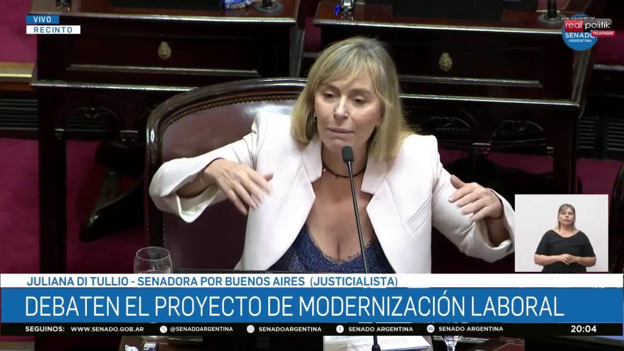 ⭕ #ENVIVO | El Senado debate la reforma laboral impulsada por Milei