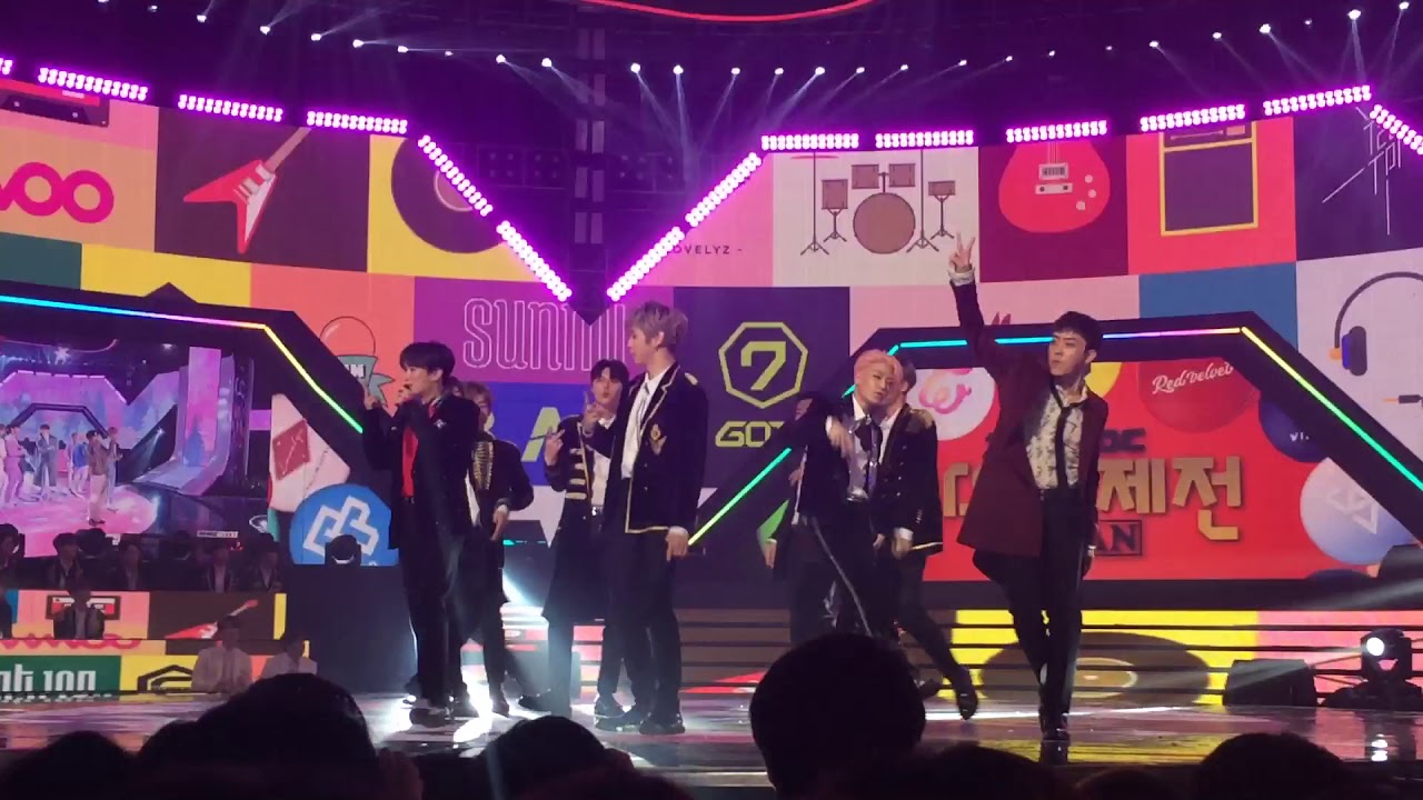 20171231 젝스키스 가요대제전 couple(with wanna one)&WINNER reaction