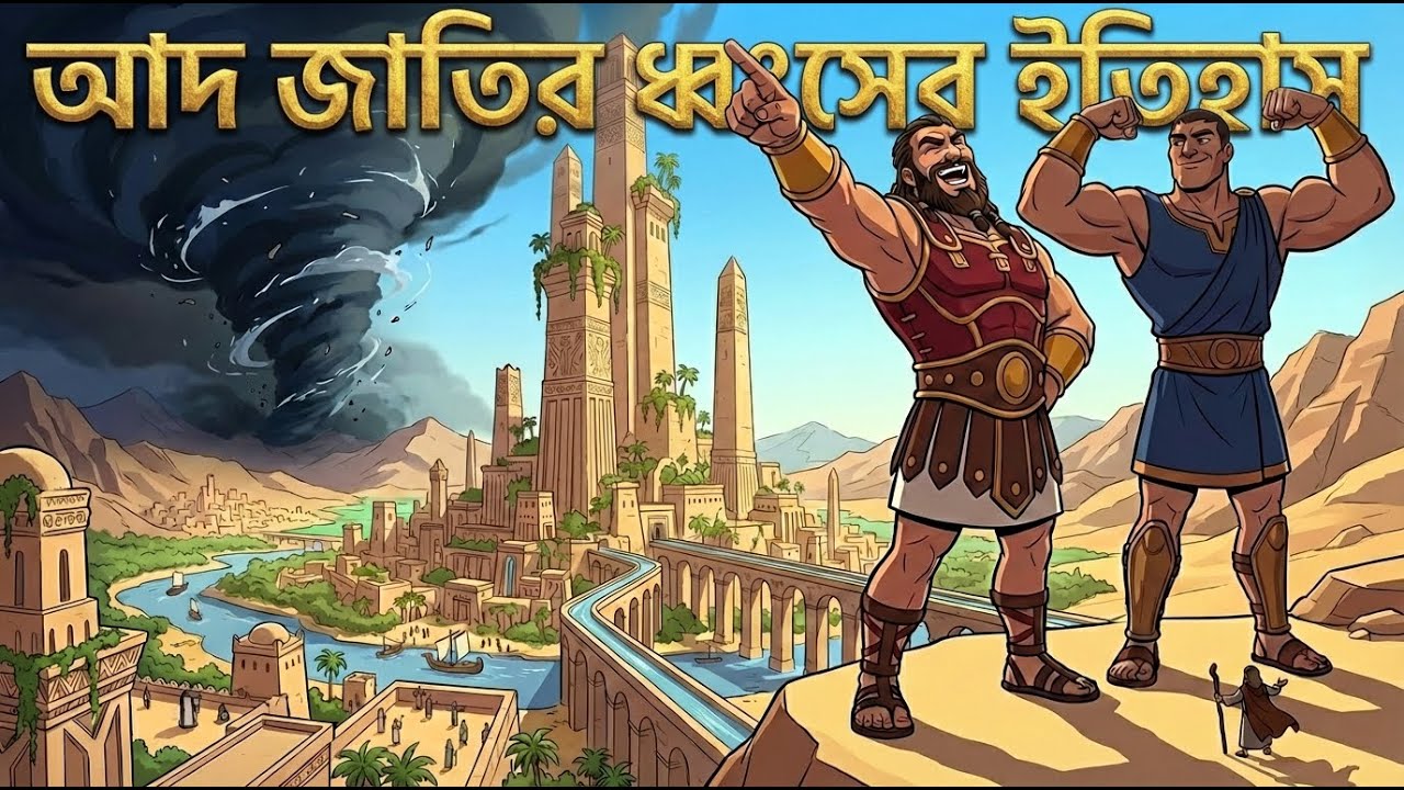 যে শক্তিশালী জাতিকে আল্লাহ ৮ দিনে ধ্বংস করলেন! আদ জাতির অজানা ইতিহাস ও ইরাম শহর।