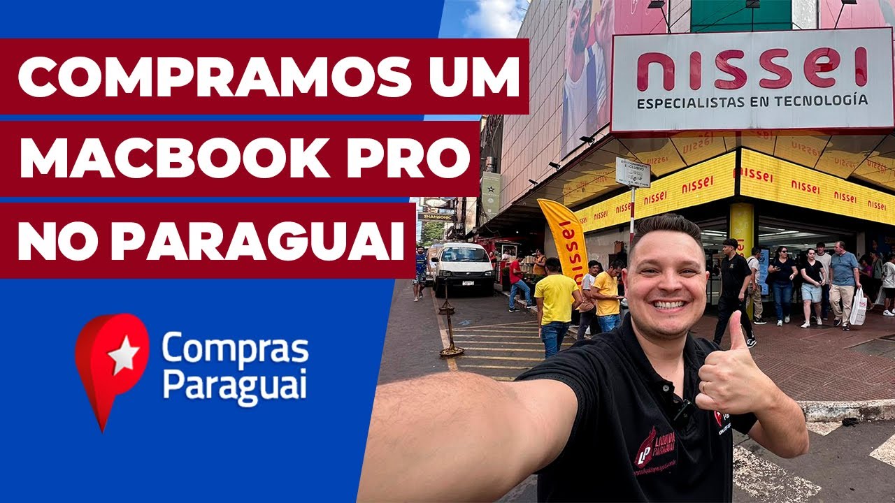 Comprei um MacBook Pro M3 Pro no Paraguai! #Unboxing