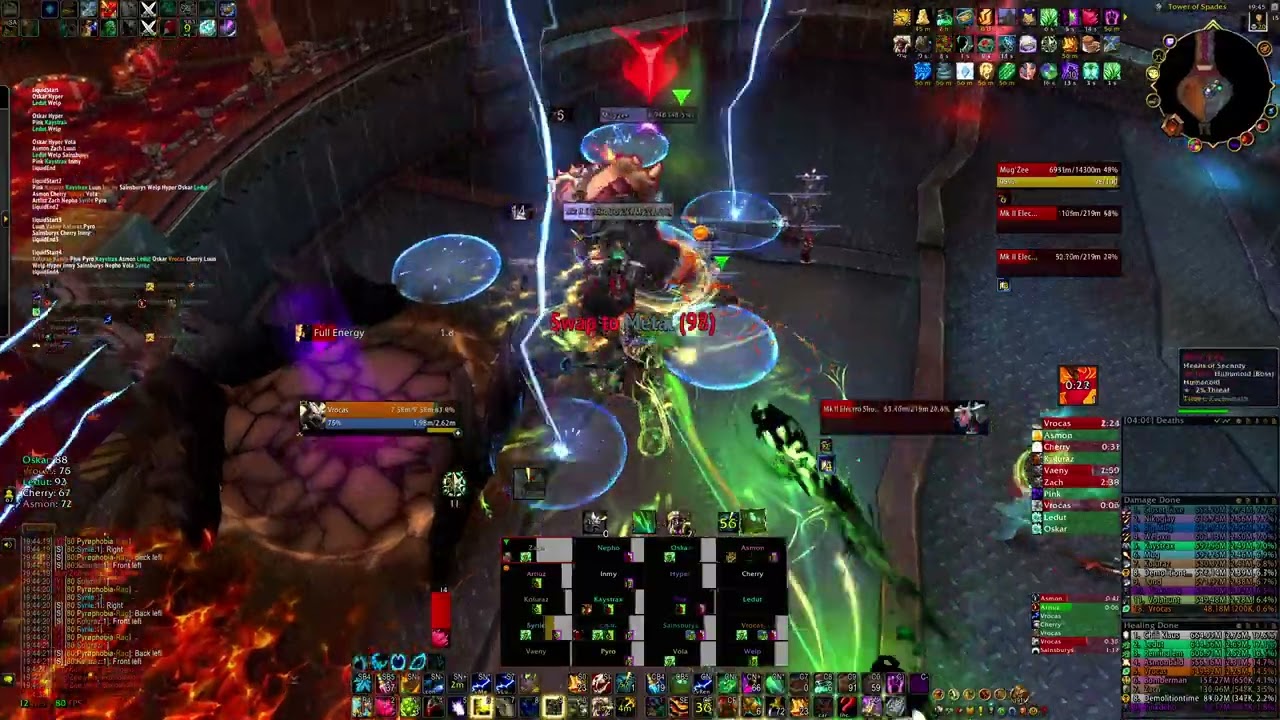 Innominatum VS Mug'Zee Mythic | Resto Druid POV