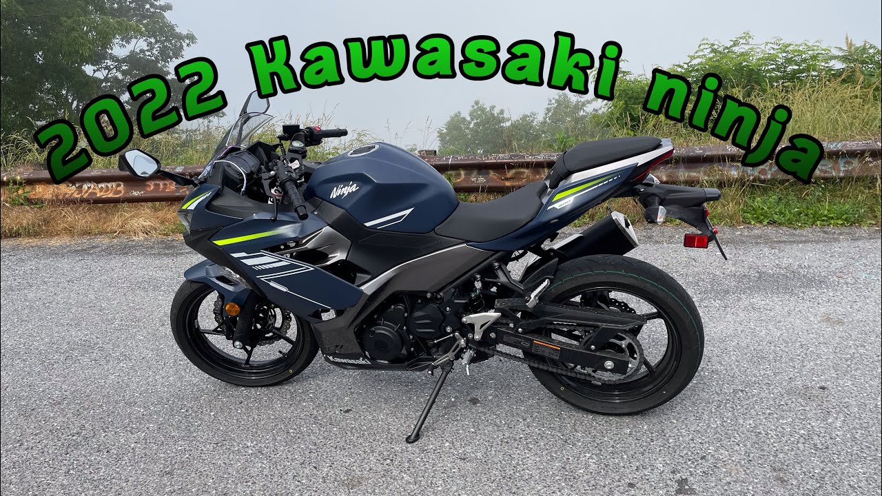 2022 Kawasaki Ninja 400 first oil change