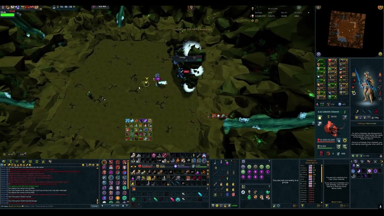 Vorago Solo Ceilings Melee 7:16.8