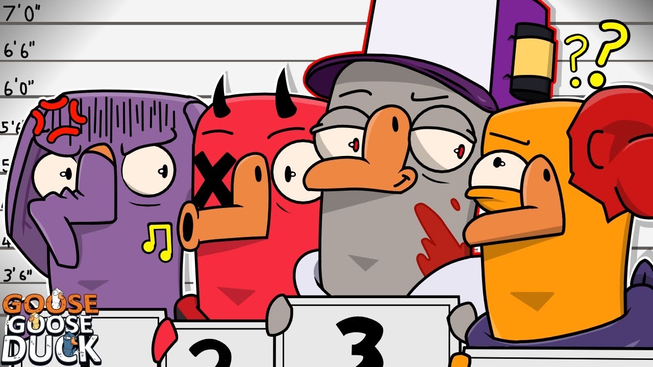 THE ULTIMATE CRIME! | Goose Goose Duck (ft. Cartoonz, Squirrel, & More)