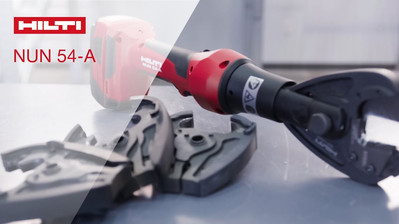 INTRODUCING Hilti Universal Crimper and Cutter NUN 54-A