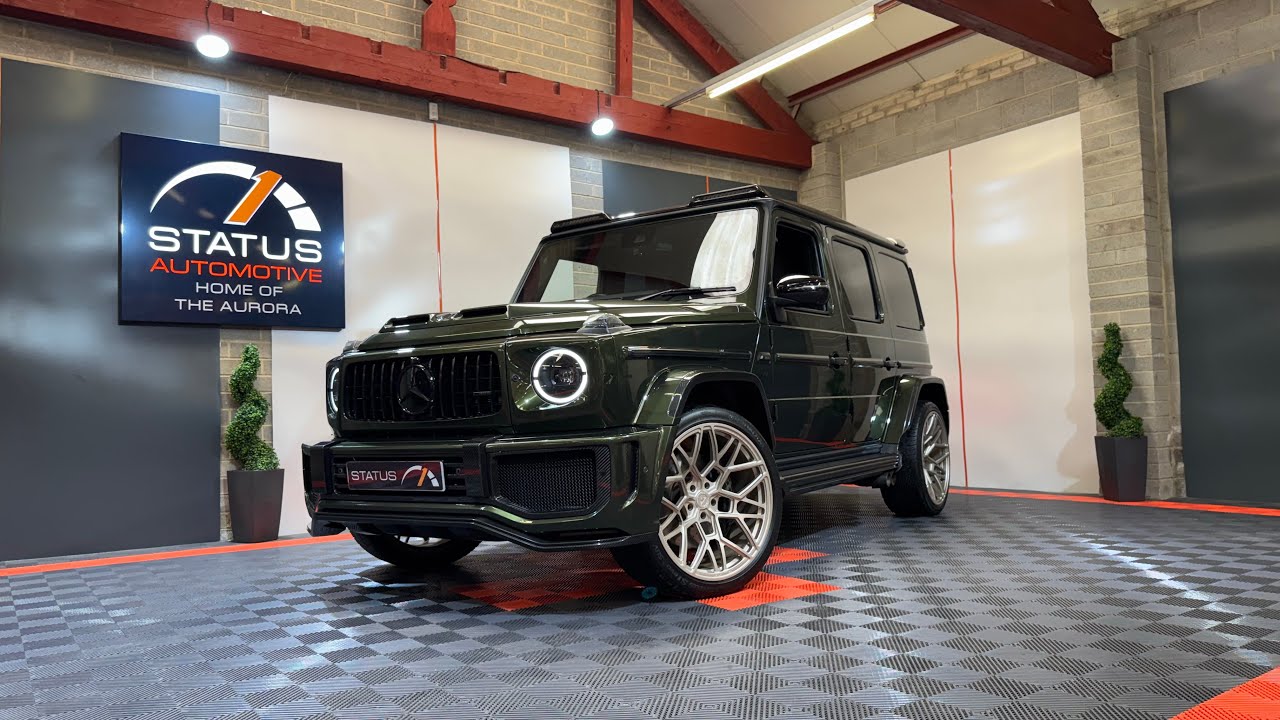 2020 Mercedes G63 Urban Automotive Designo Olive Green #mercedes #mercedesg63amg #urban