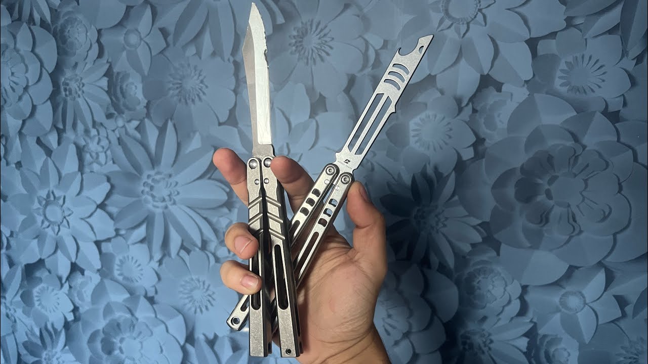Best Titanium Balisong Trainer for £100?! | CHAB vs MADKO