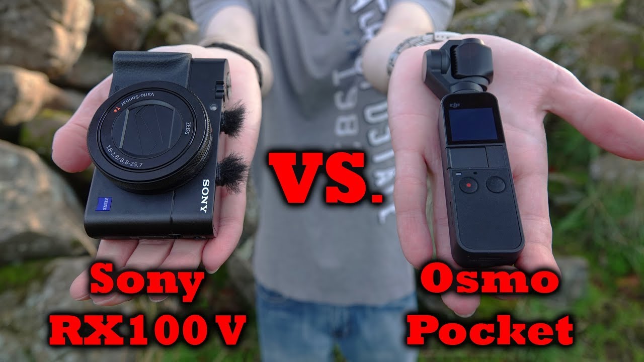 Dji Osmo Pocket vs RX100 V Review. Best Vlog Camera Showdown!