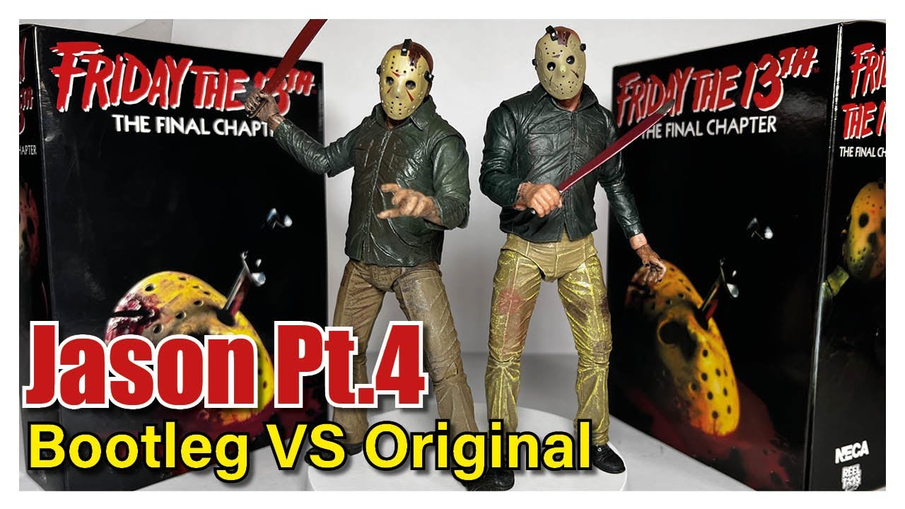 Bootleg VS Original | NECA Ultimate Jason Voorhees Pt. 4 - Friday the 13th The Final Chapter