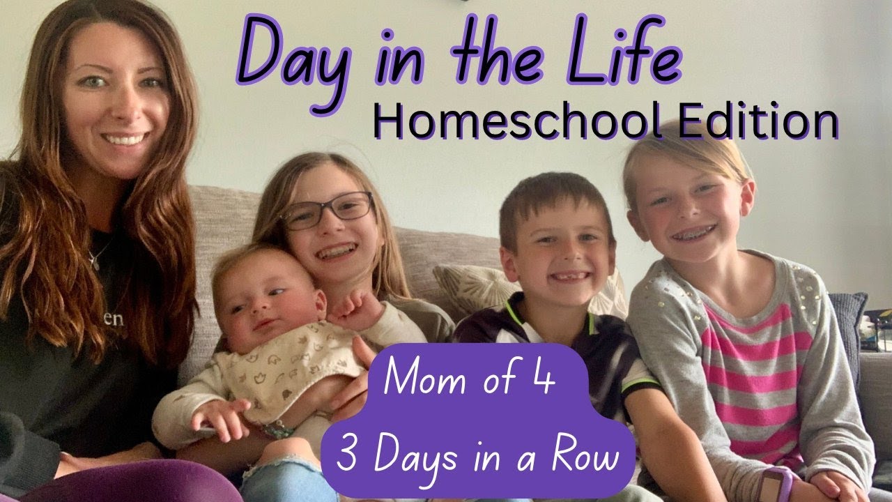 Day In The Life Homeschool | 3 Days of life with us