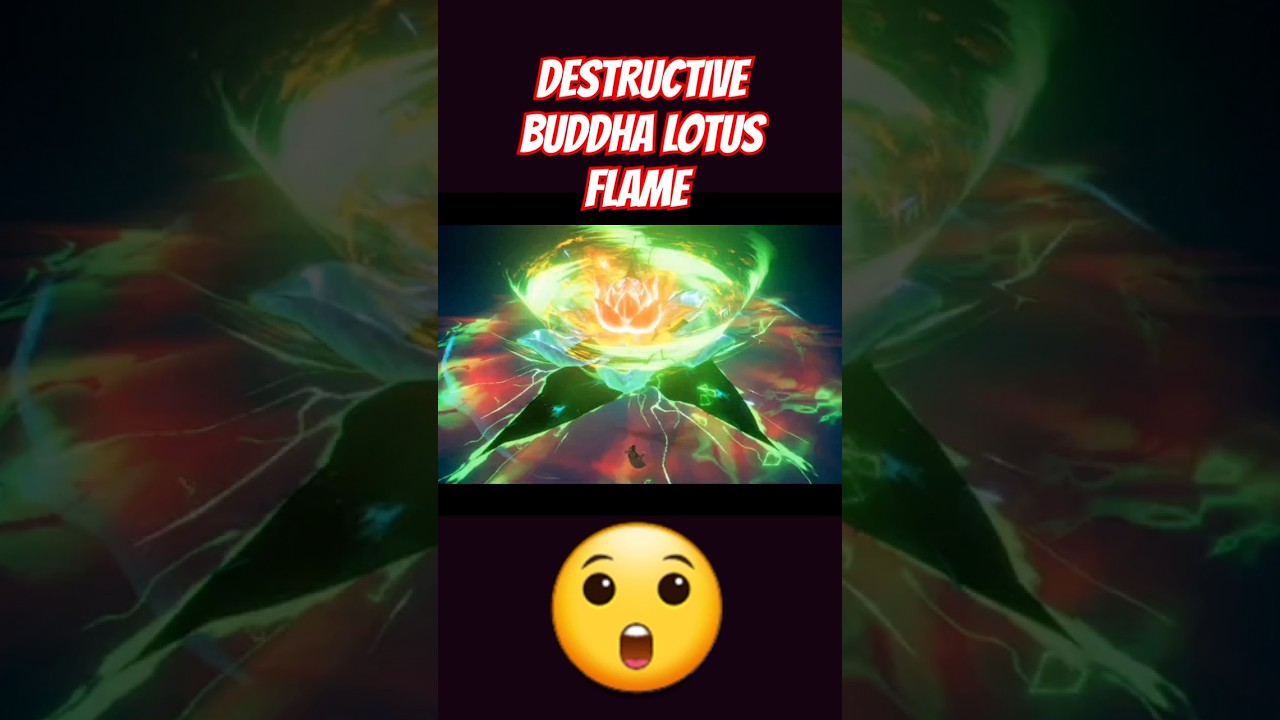 ANGRY BUDDHA LOTUS FLAME IN BTTH GAME @BTTHXGAMER #trendingshorts