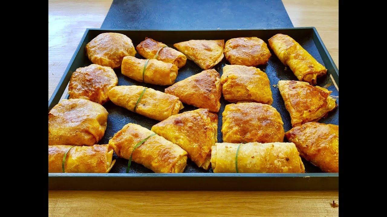 3 recettes salées avec la même pâte de brick