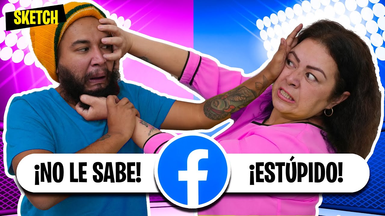 &iexcl;Peleando con se&ntilde;oras en FACEBOOK! 🤬 | SKETCH