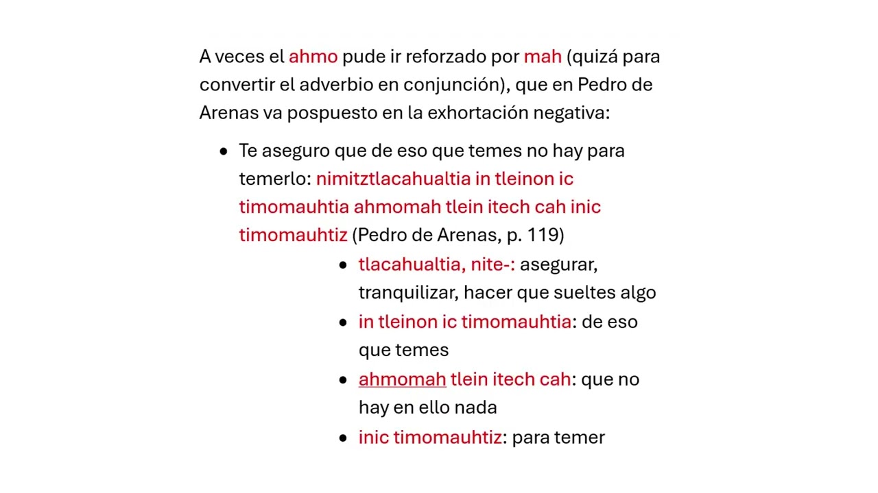 Más frases geniales en náhuatl clásico