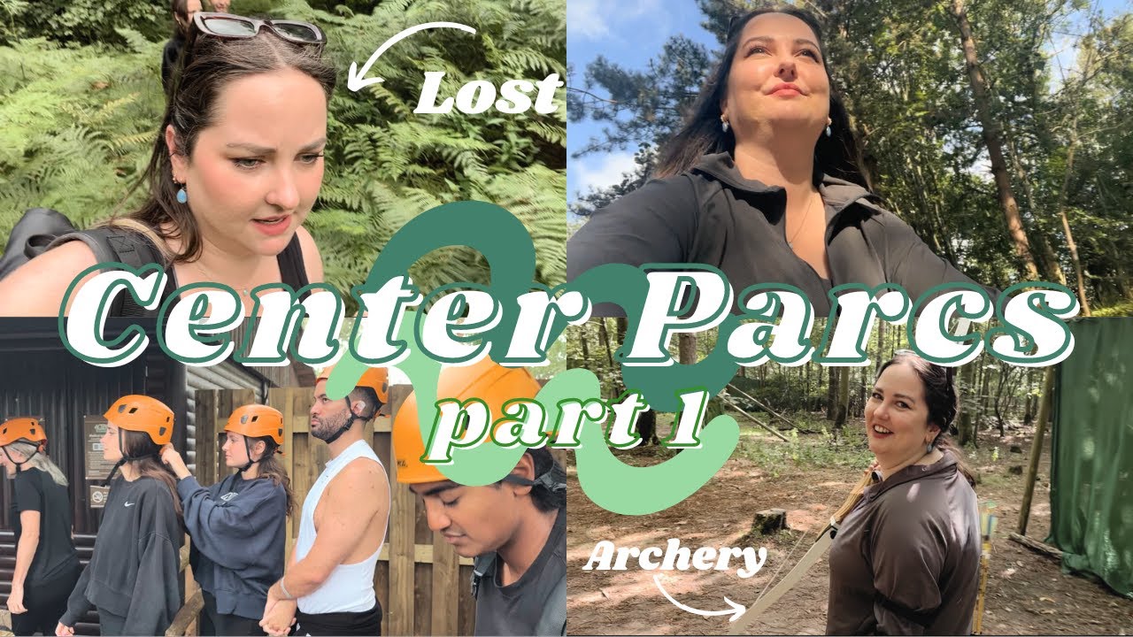 Weekend away in the woods, center parcs pt 1 // vlog 3