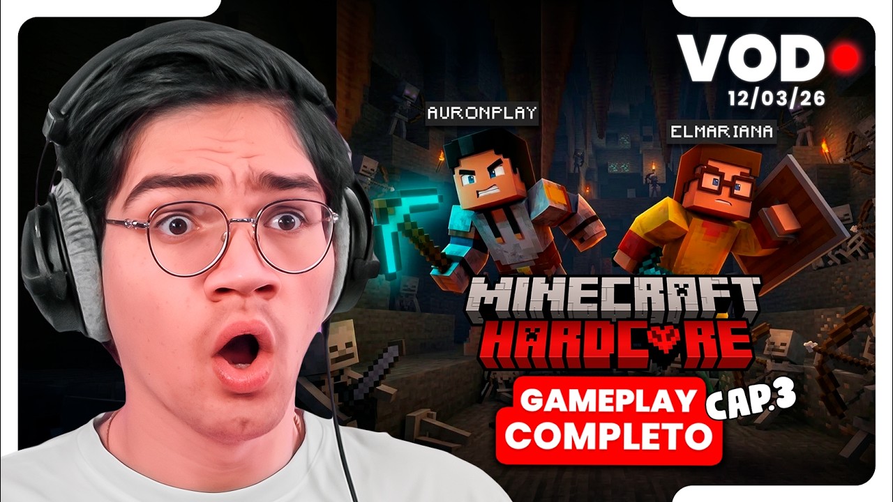 ELMARIANA JUEGA MINECRAFT EXTREMO CON AURON CAP.3 🔥 (DIRECTO COMPLETO)