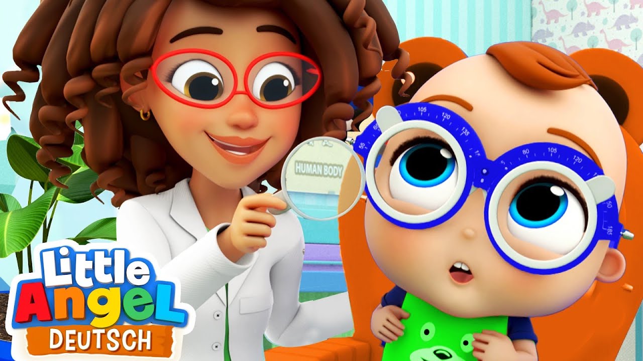 Klein Joni beim Optiker | Kinderlieder mit Klein Joni | Little Angel Deutsch