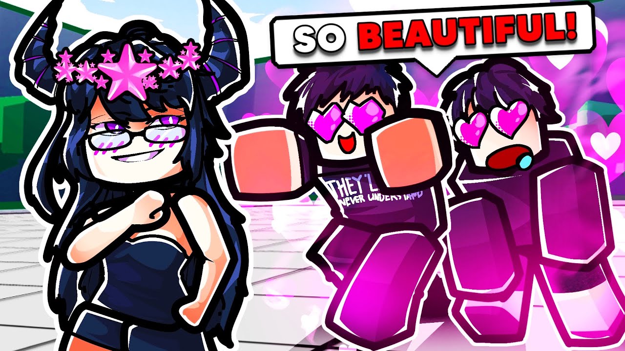 Я использовал аккаунт EGIRL, чтобы троллить токсичных симпов на The Strongest Battlegrounds...