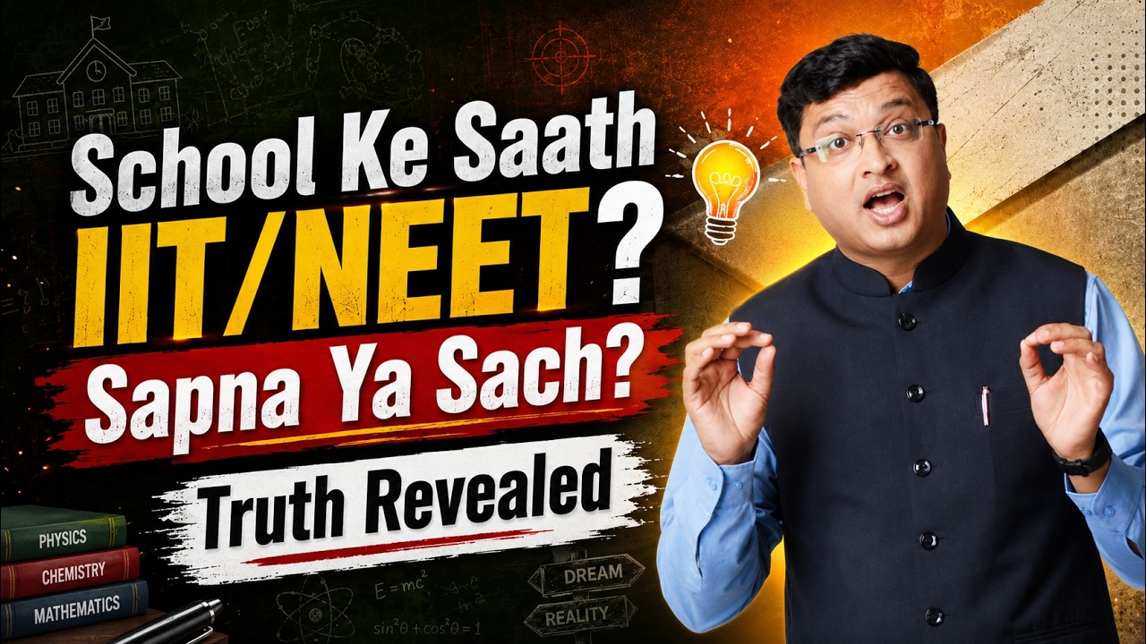 School + JEE/NEET Possible Hai? Complete Analysis || NV Sir Strategy #jee #neet #nvsir