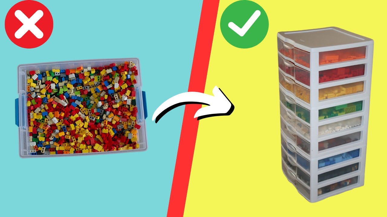How To Level Up Your LEGO Organizing! Easy and Affordable Solutions in 2023!