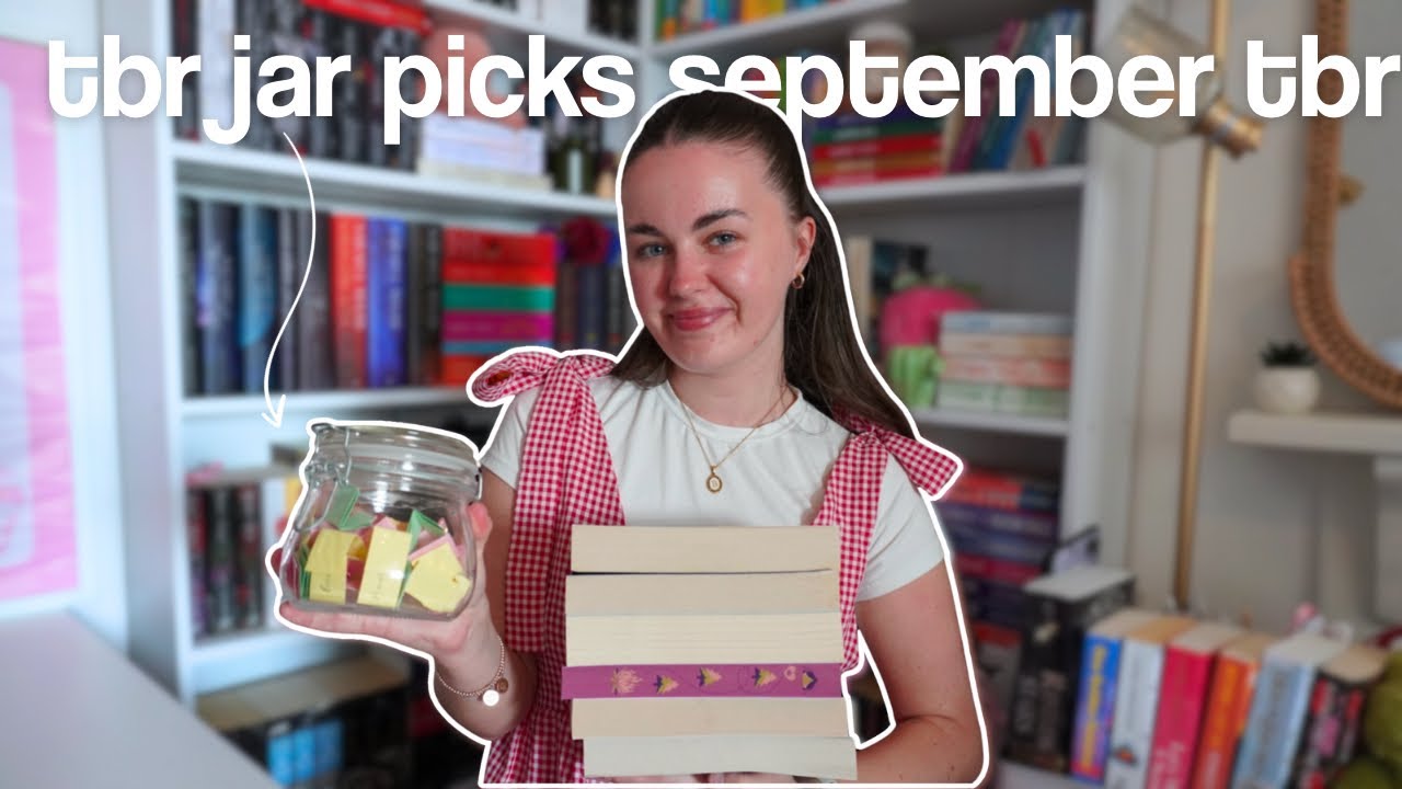 tbr jar picks my september tbr ☕️🫙✨ | monthly physical tbr