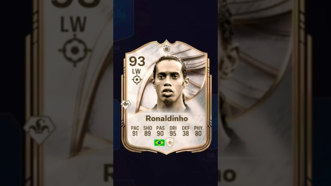 93 Ronaldinho EA FC 26! #fc26 #eafc26 #shorts #eafc