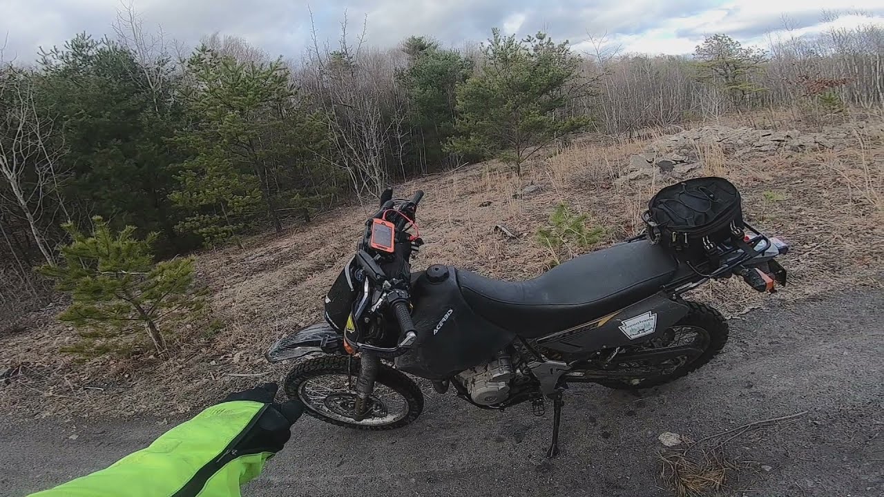 DR650 - Shinko 244 and Suspension Test Vid 1