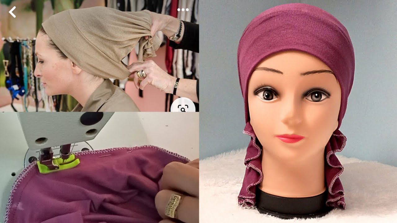 #طريقة خياطة بوني شكل جديد روعة 💥 مع المشاريع المنزلية بنصف متر من الثوب فقط لن تجدوه في الأسواق