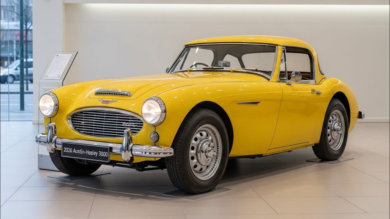 2026 Austin-Healey 3000 First Look – Classic British Power for American Roads