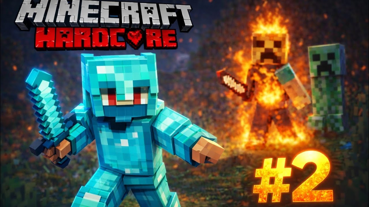 Upgrade Into Diamond Minecraft Hardcore #2 #minecraft 