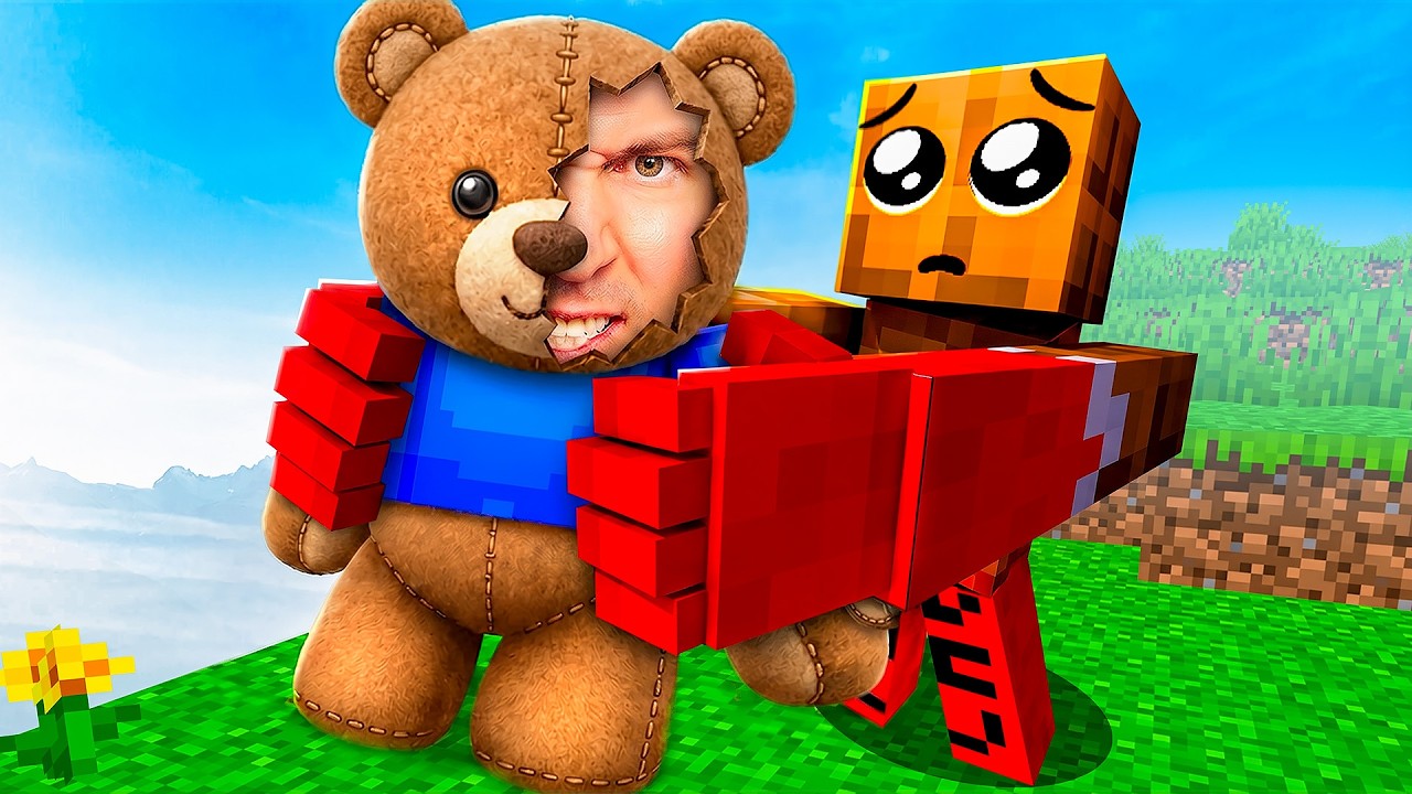 Я СТАЛ ПЛЮШЕВОЙ ИГРУШКОЙ!😱 МОЙ ДРУГ В ШОКЕ! МАЙНКРАФТ