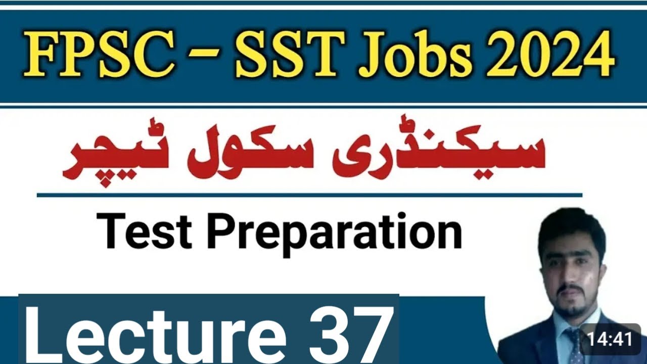 FPSC SST jobs 2024 test preparation lecture 37&38|| Educational psychology
