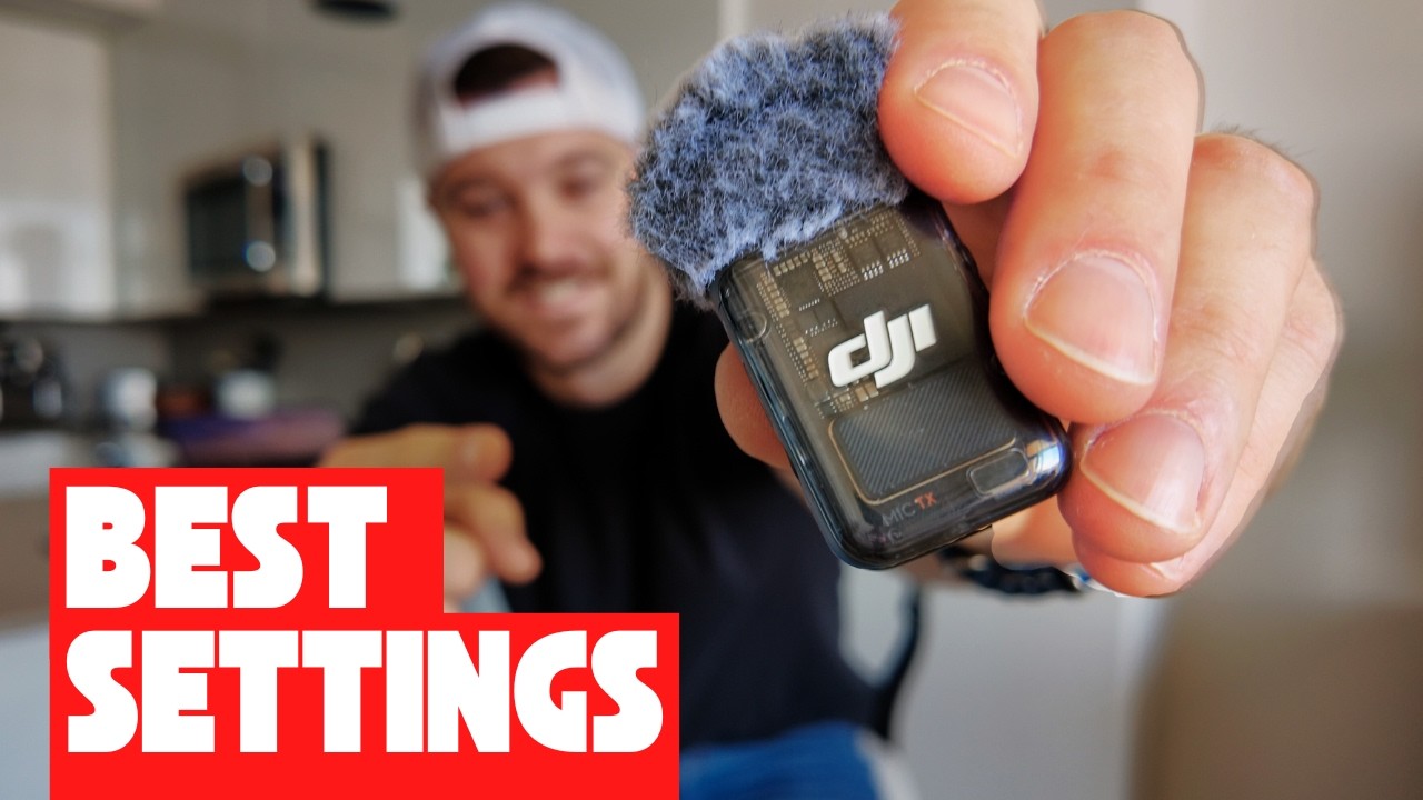 The BEST Way to use the DJI Mic for BETTER Audio!