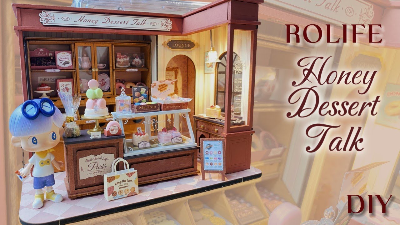 Honey Dessert Talk - Rolife DIY Miniature Dollhouse Kit
