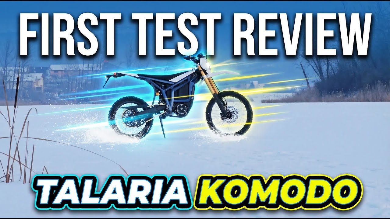 Talaria Komodo L3e - First Ride Vlog 🔥- Limited 32kw