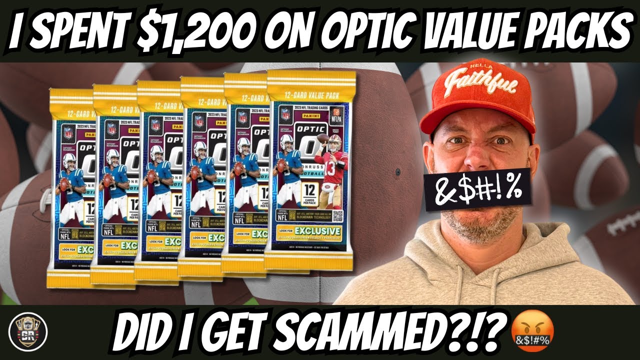 I Spent $1,200 on Optic NFL Value Packs | Were These Packs Searched⁉️🤬