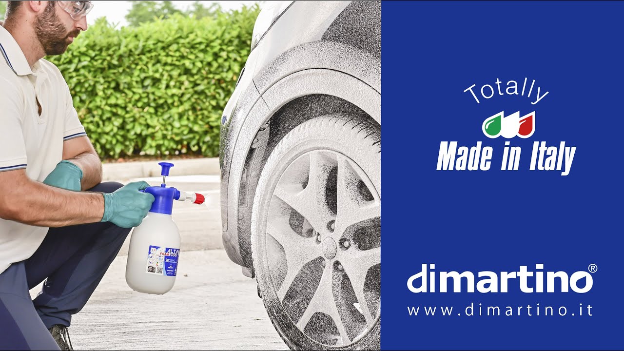 ALTA FOAM - pompa a pressione forma schiuma. Practical snow foam-forming pressure pump