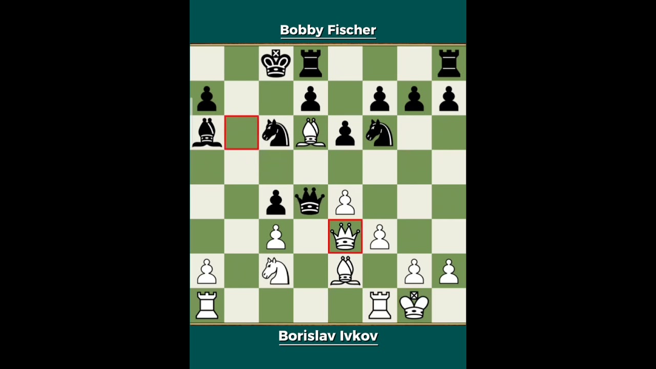 Borislav Ivkov vs Bobby Fischer ◉ Vinkovci 1968: Experience Meets Precision