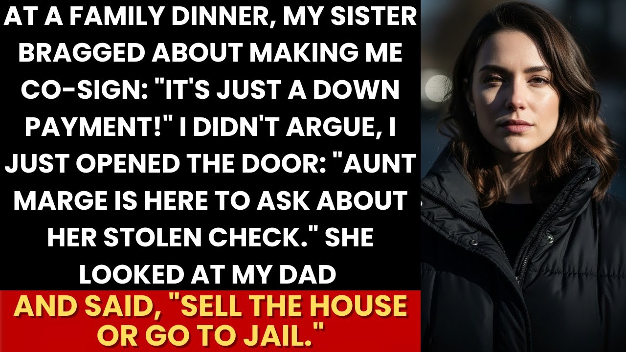 Sis Wanted Me To Co-Sign “It’s Just A Down Payment”—I Opened The Door “Aunt Wants Her Stolen Check”