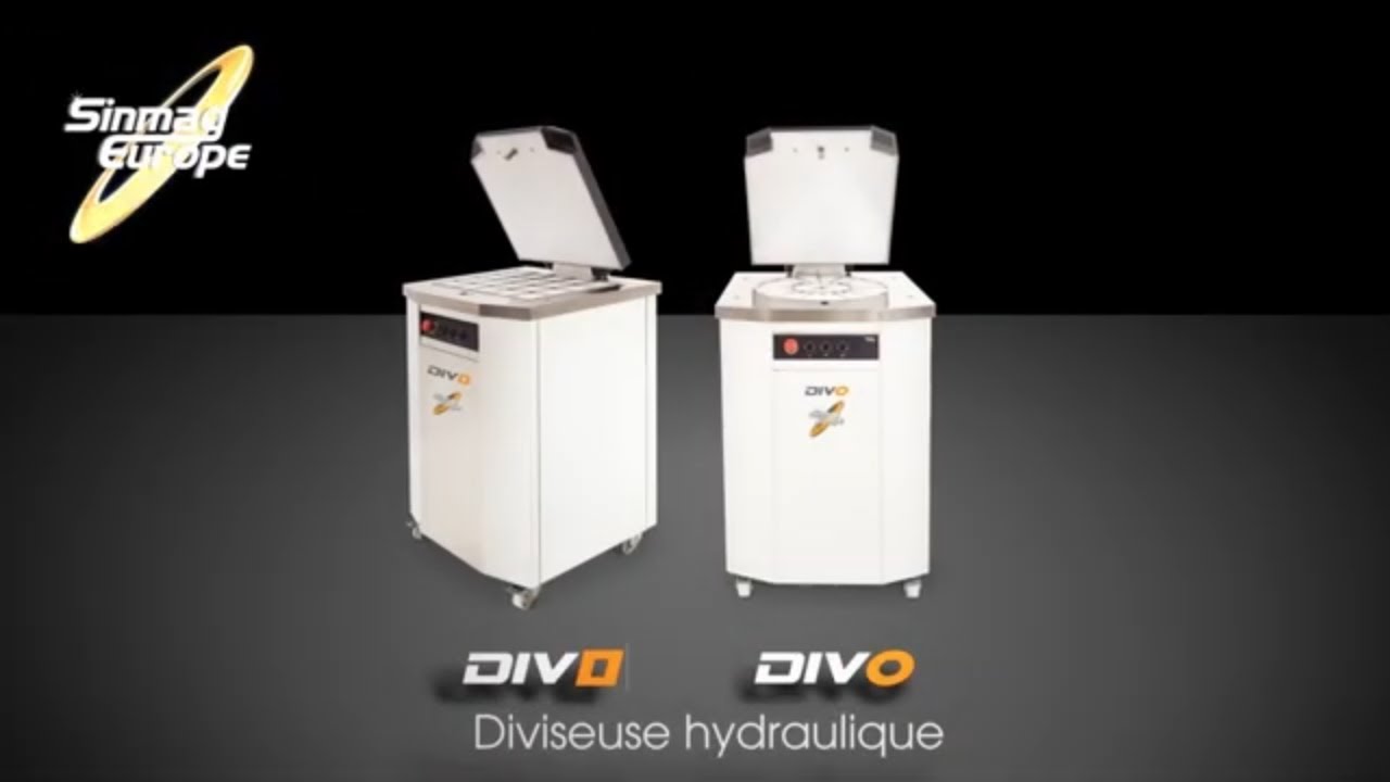 Diviseuse Hydraulique // Divo // Sinmag Europe // Machines pour la Boulangerie Artisanale