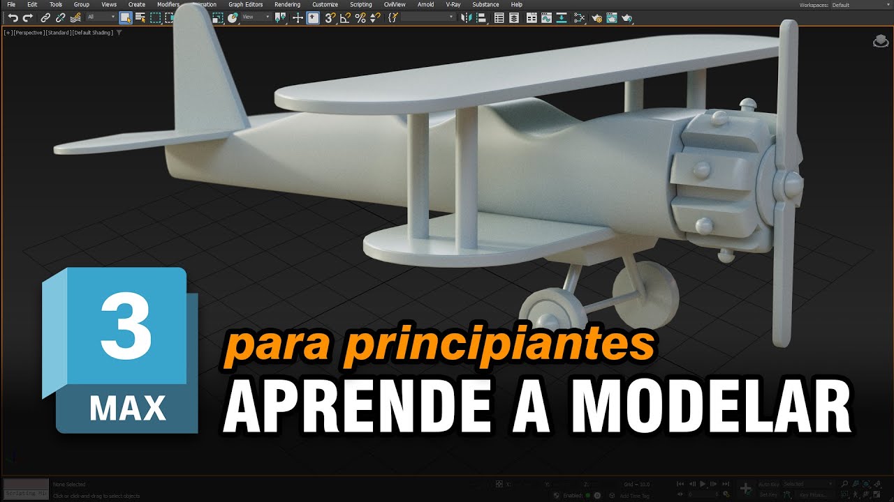 Tu primer modelado en 3ds Max para principiantes | GianCR