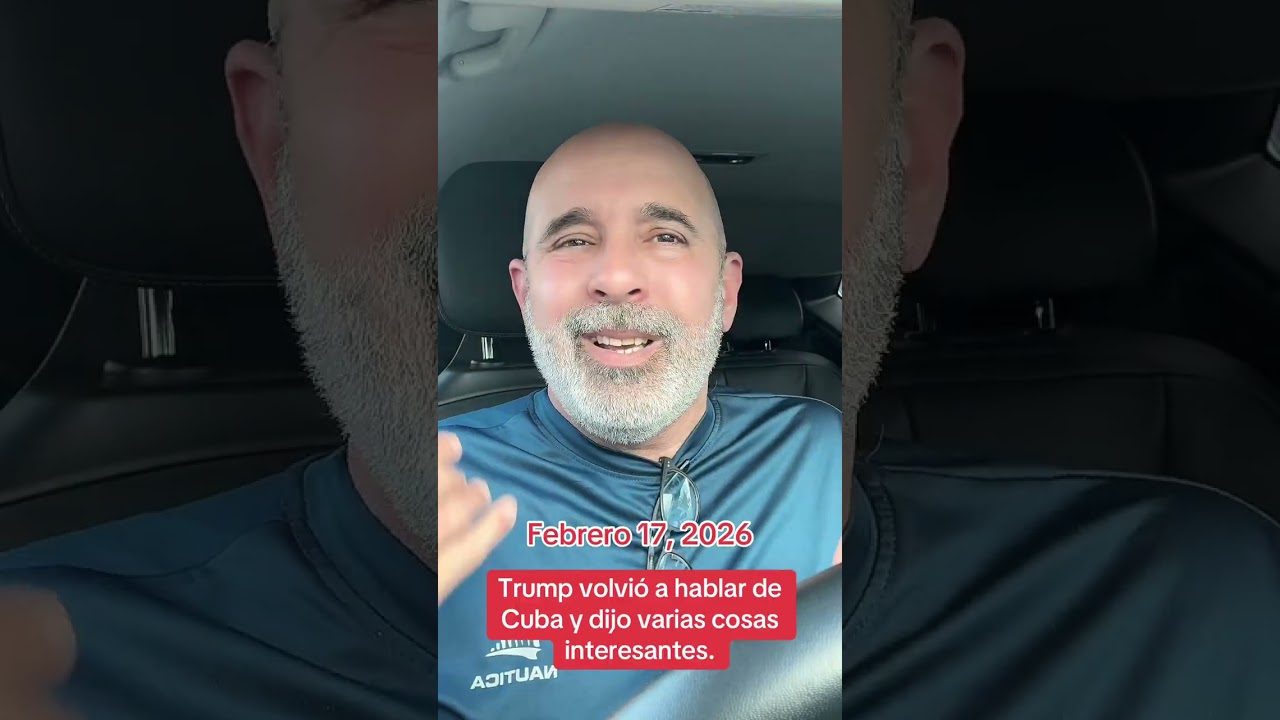 Trump volvió a hablar de Cuba y dijo varias cosas interesantes.🤔