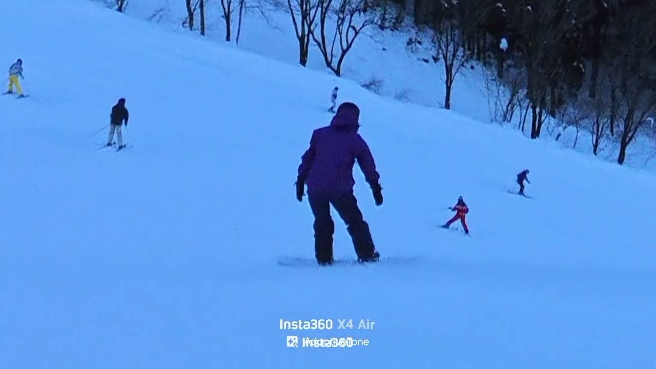 2026.02.14 立山山麓スキー場　快晴カリカリ☀