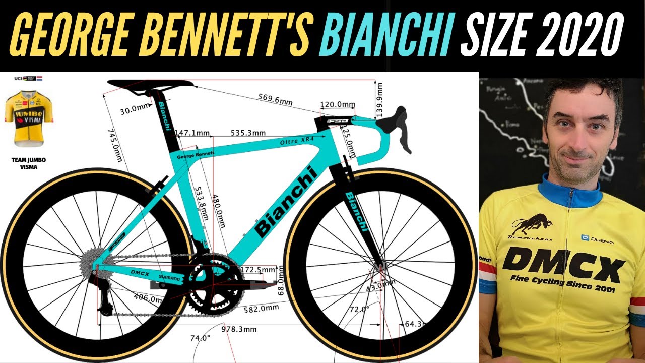 George Bennett's Bianchi Bike size 2020