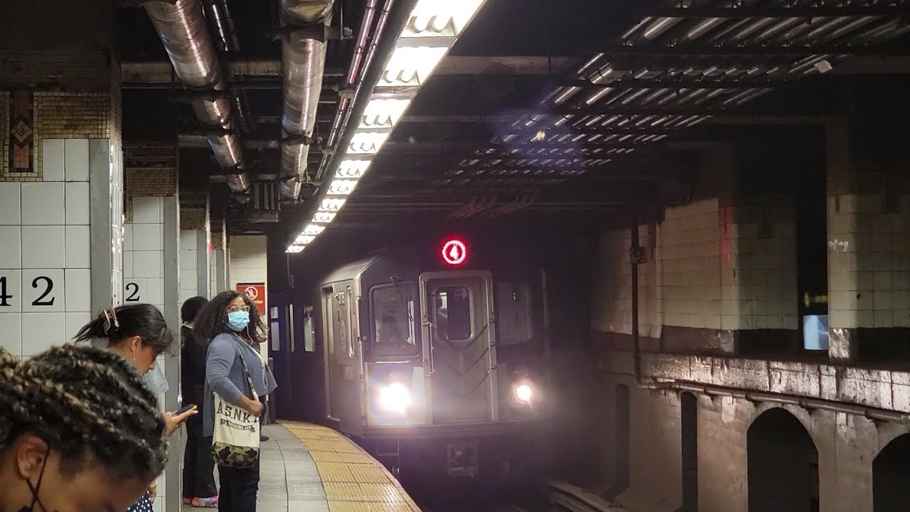 NYC Subway: 4, 5 & 6 Rush Hour Trains at Grand Central - 42 St