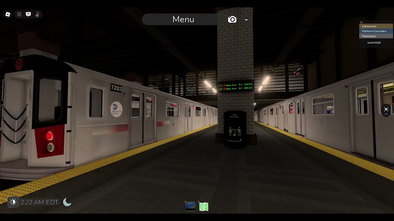 (ROBLOX: NYC Subway Automated) Railfanning at Lincoln Center